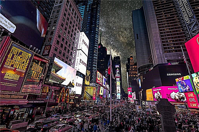 Hvad hvis New York City ikke havde nogen lysforurening?