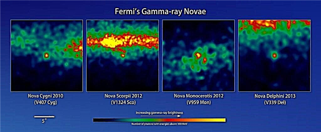 ¡Sorpresa! Novae clásica produce rayos gamma