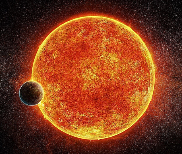 A Föld méretű bolygó mindössze négy órát vesz igénybe a csillag körüli pályára