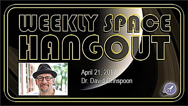 Hangout espacial semanal - 21 de abril de 2017: Dr. David Grinspoon
