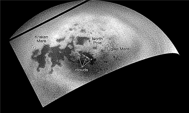 Stormchasing vesoljskih plovil: Titanski oblaki se vrtinčijo, ko se Saturn Moon približuje severnemu poletju