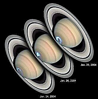 Aurorae „Dualing” a lui Saturn - Revista spațială