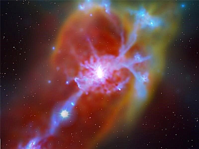 Keck Spots Un Galaxy alimentat cu gaz antic
