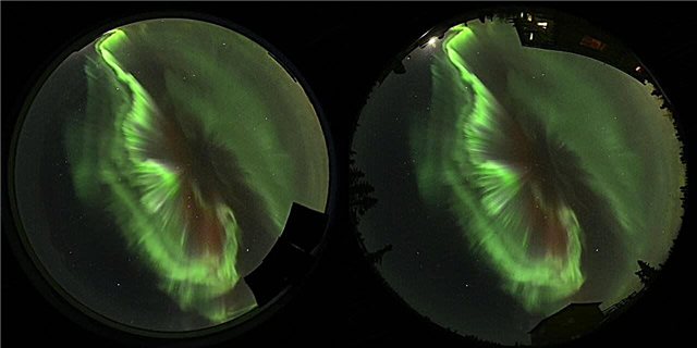 Šis „Aurora“ vaizdo įrašas rodo, kaip švietė aukšta šviesa