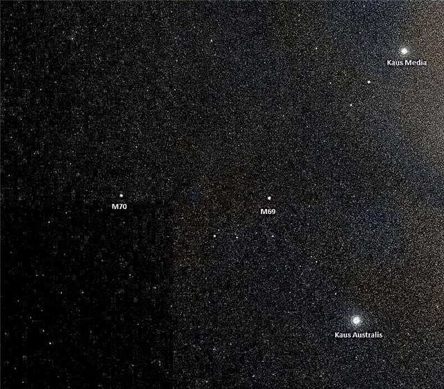 Messier 70 - globálny klaster NGC 6681