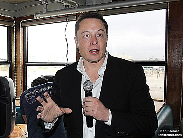 Musk parece confiante em Marte com sistema de transporte interplanetário