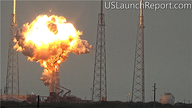 Încălcarea mare în sistemul de heliu din etapa a 2-a probabil șoimul catastrofal declanșat 9 Explozie: SpaceX