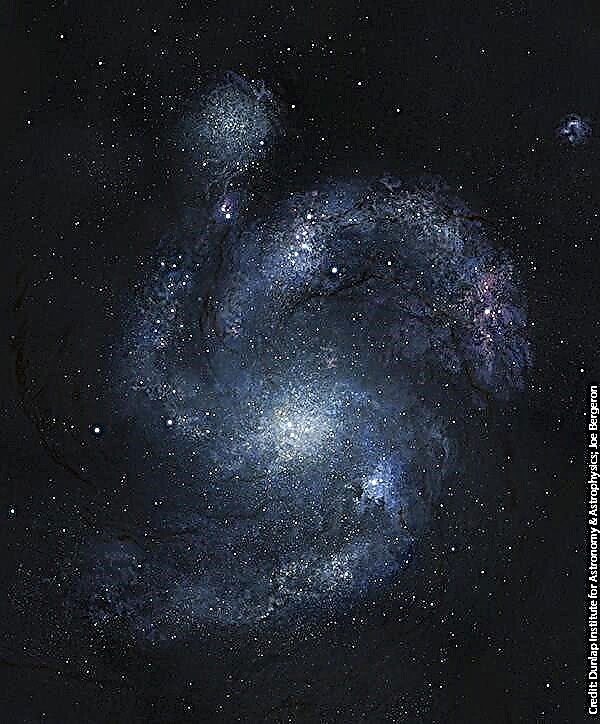Découverte de la plus ancienne galaxie spirale de l'univers