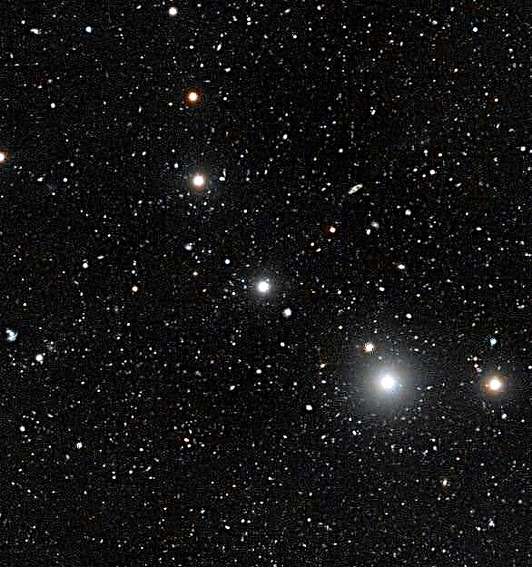 Oscuras galaxias encontradas del universo temprano