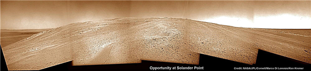 El rover de oportunidad resistente de la NASA comienza el alpinismo marciano