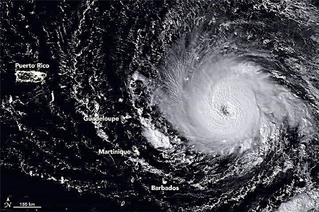 A NASA, a NOAA műholdak nyomon követik az Irma hurrikán útját