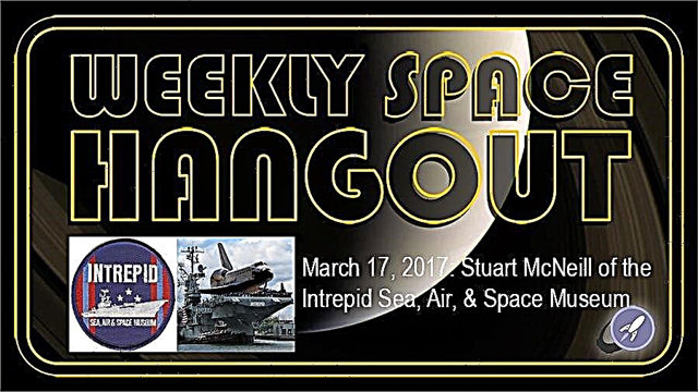 Hangout espacial semanal - 17 de marzo de 2017: Stuart McNeill del Intrepid Sea, Air & Space Museum