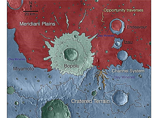 Puternicul Orbiter Marte direcționează oportunitatea către argile și minerale hidratate