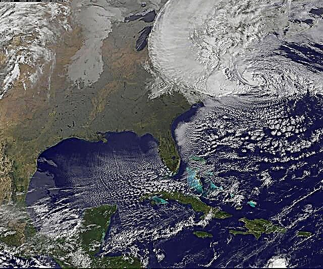Vidéo: l'ouragan Sandy vu par les astronautes de la Station spatiale