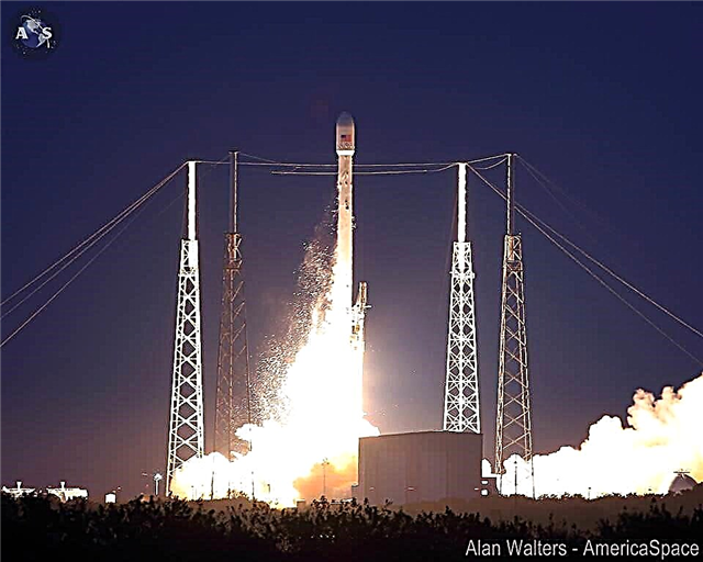 SpaceX SES-8 Vlekkeloos mooie lancering op 3 december - Foto- en videogalerij