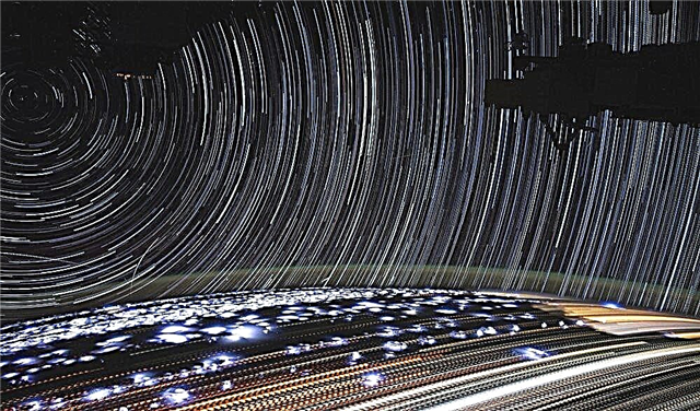 Time-lapse capturado desde la estación espacial internacional