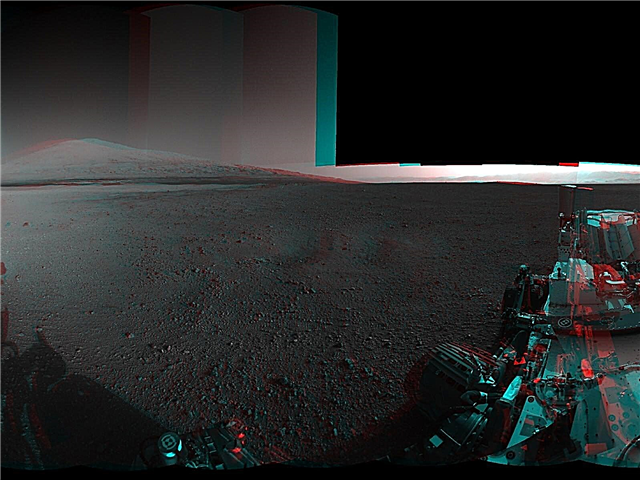Посадка Брэдбери на Марсе, записанная в 3D