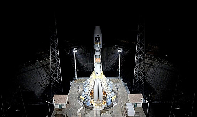 Soyuz ruso listo para el primer despegue del nuevo puerto espacial sudamericano de Europa
