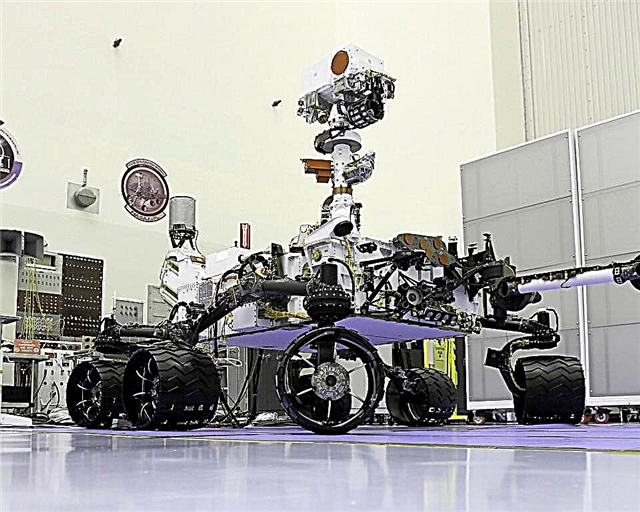 'Muscle Car' JPL - MSL - Mengambil Tahap Pusat