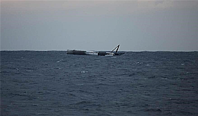 A SpaceX realiza um experimento de alta resistência à corrosão e sobrevive a um desembarque na água