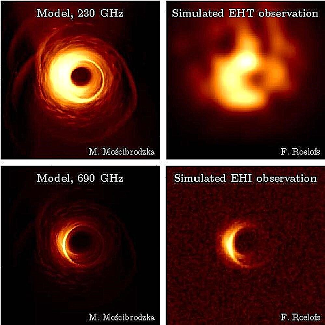 La imagen del agujero negro podría ser mucho mejor si agrega telescopios espaciales