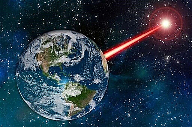 Poderíamos construir um laser poderoso e deixar qualquer civilização dentro de 20.000 anos-luz saber que estamos aqui. Embora ... Devemos?