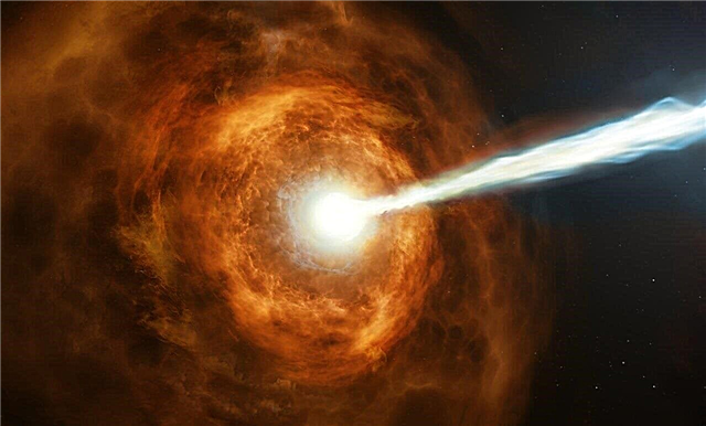 Hubble observa a mais poderosa explosão de raios gama já detectada