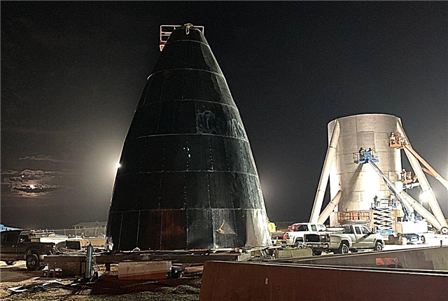 SpaceX prueba el escudo térmico hexagonal de la nave espacial. Las pruebas de Starhopper podrían llegar tan pronto como esta semana
