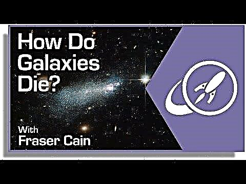كيف تموت المجرات؟