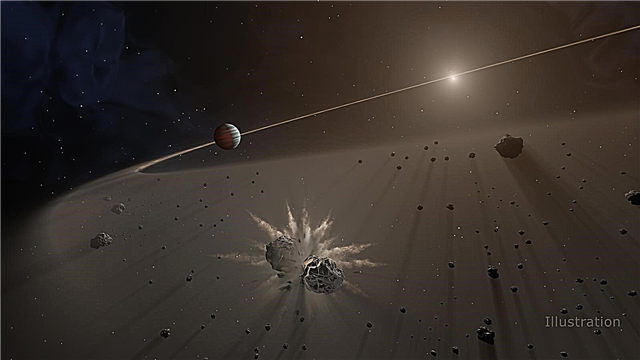 I dischi di detriti attorno alle stelle potrebbero indicare la strada agli esopianeti giganti