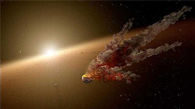 מנוקד: אסטרואידים "מרסקים את עצמם לסמית'רנס" 1,200 שנות אור משם