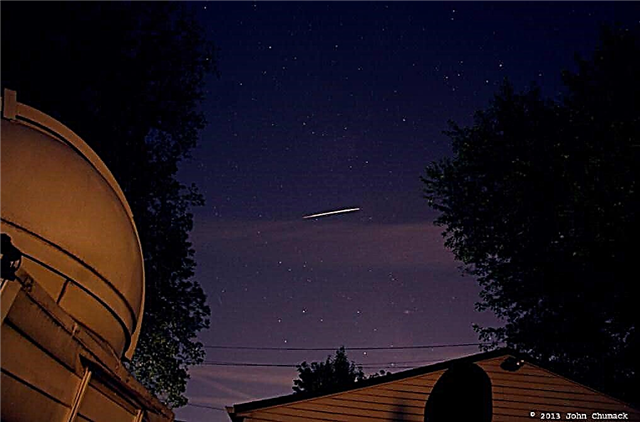 Astrofoto's: uitzicht op de Delta Aquarid Meteor Shower