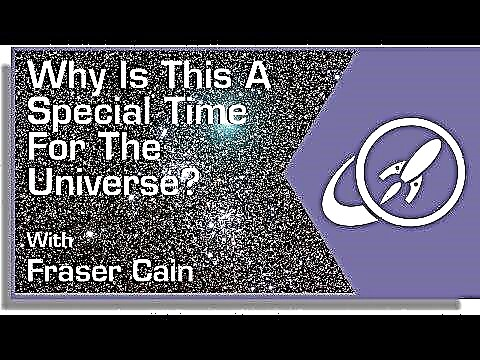 Pourquoi est-ce un moment spécial pour l'univers?