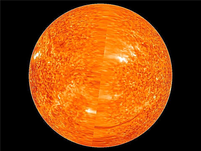 STEREO kosmosa kuģis nodrošina pirmo pilnīgo Saules tālās puses attēlu
