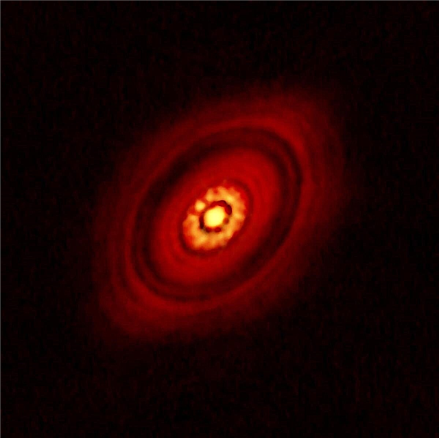 VLA prikazuje zgodnje faze oblikovanja planetov v podrobnostih brez primere