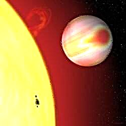 Astrônomos mapeiam o clima quente em um planeta distante