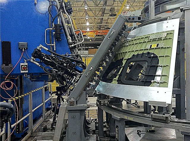 Der Bau des 1. weltraumgebundenen Orion-Crew-Moduls beginnt