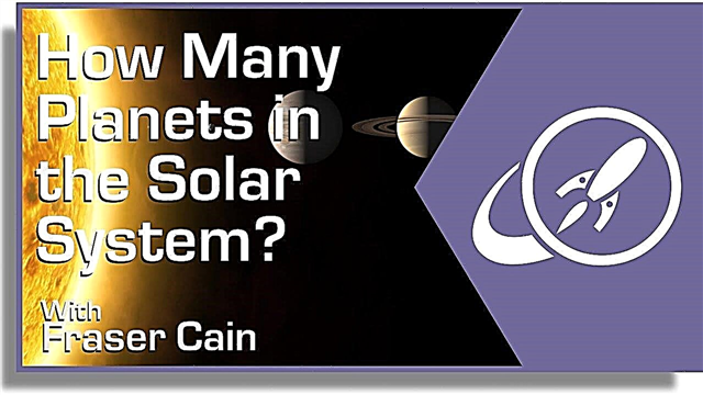 كم عدد الكواكب في النظام الشمسي؟