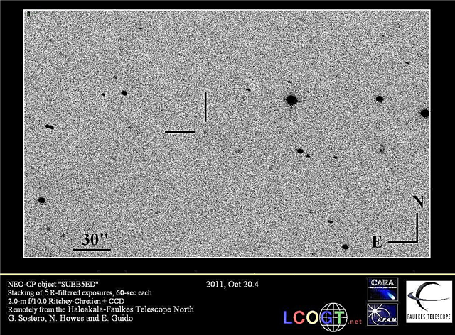Faulkesi meeskonna pildid Trooja Jupiteri komeet