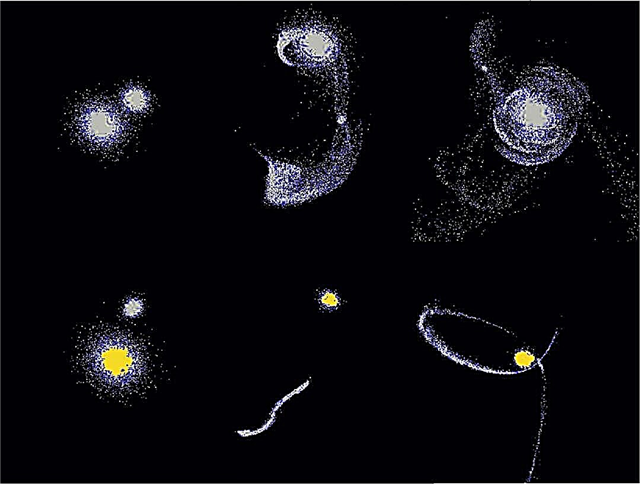 Galaxiile aduc dansul cu stelele la un nivel nou