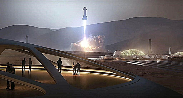 Moschus präsentiert den Orbital Starship Prototype. Die Flüge beginnen in sechs Monaten