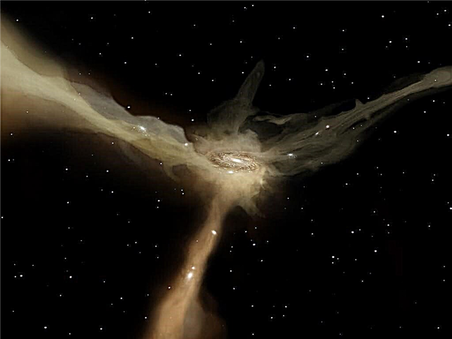 Des collisions de gaz et non de galaxie responsables de la formation d'étoiles dans le premier univers