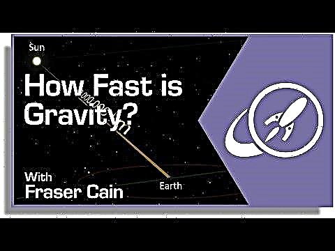 Hoe snel is de zwaartekracht?