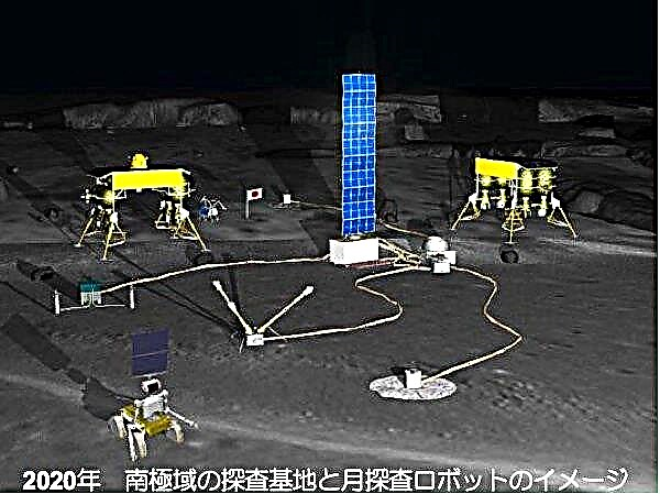 Japan skjuter för Robotic Moon Base år 2020