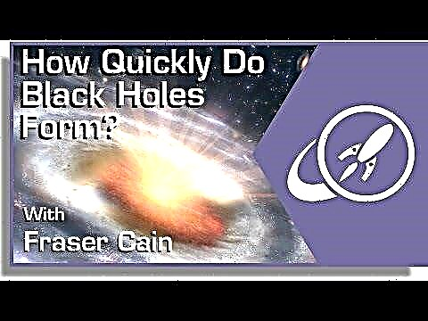 Cât de repede se formează găurile negre?