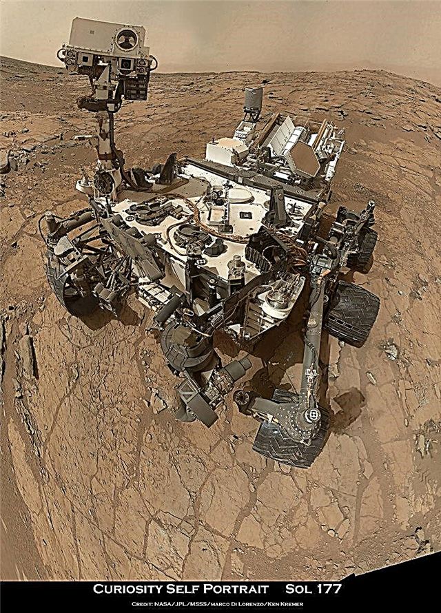 Exploatarea de furtună solară pe Marte reduce efectul curiozității - primul rezultat de probă stâncoasă la robinet
