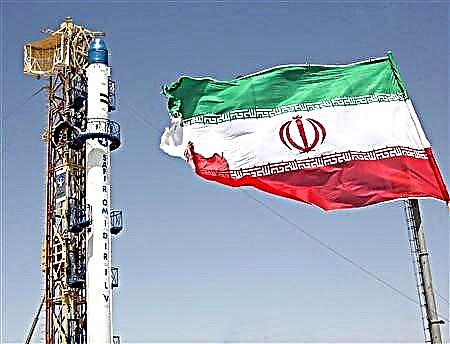 Die iranische Satellitenrakete Saga