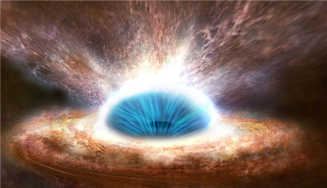 As saídas dos buracos negros estão criando novas moléculas onde só deve haver destruição