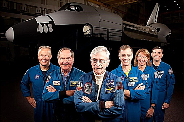 Historische Fotos erinnern an die erste und letzte Shuttle-Crew