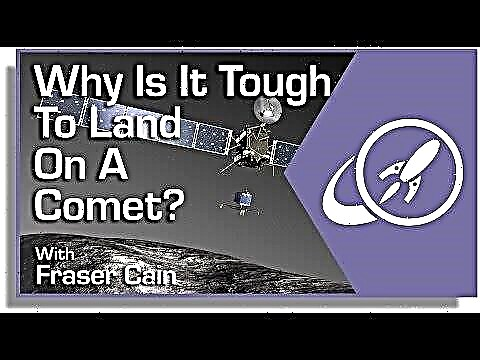 Kāpēc ir grūti nolaisties uz komētas?